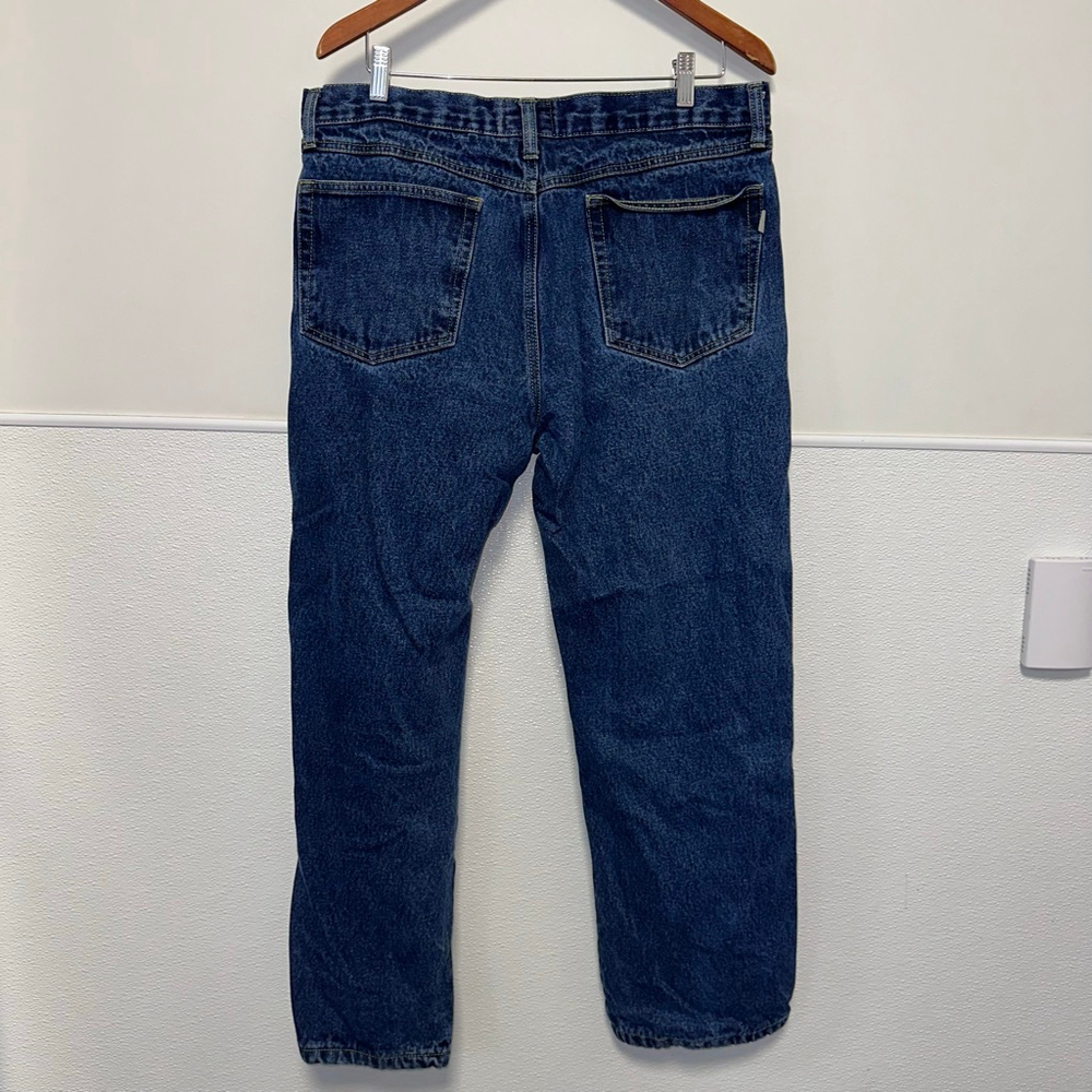 Men's Red Head Brand Co. Blue Lined Jeans Waist 35 X 32 - Picture 13 of 16
